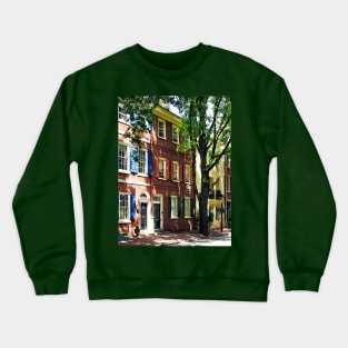 Philadelphia PA - Society Hill Street Crewneck Sweatshirt